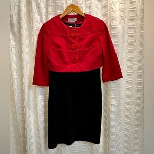 Kay Unger Red and Black Ensemble